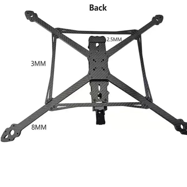 Hot Sales MARK4 V3 Pro 13 15inch Carbon Fiber Frame Drone with Enhanced Four-Axis Long-Distance Capabilities Racing Drone Kits